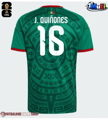 Mexiko Julian Quinones #16 Domácí Dres MS 2026 Krátkým Rukávem